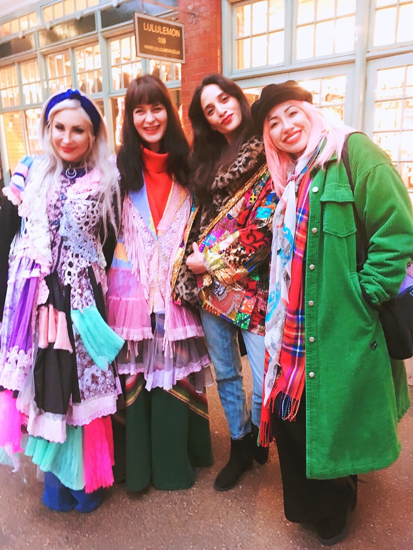colourful ladies at colourwalk
