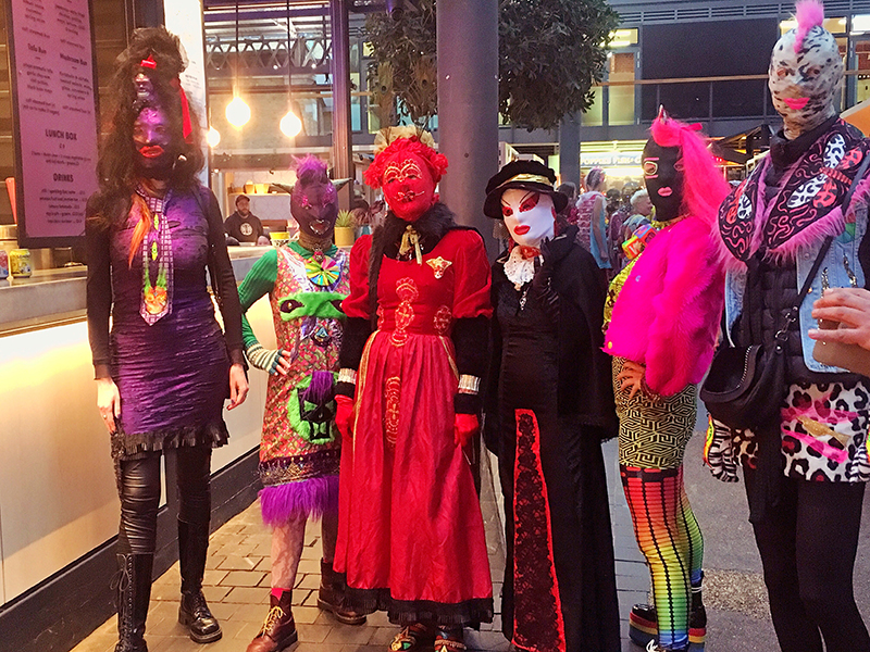masked beauties_ spitalfields_colourwalk